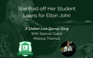 melissa thomas student loan show