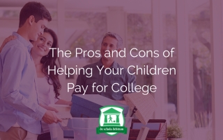 parents helping children pay for college